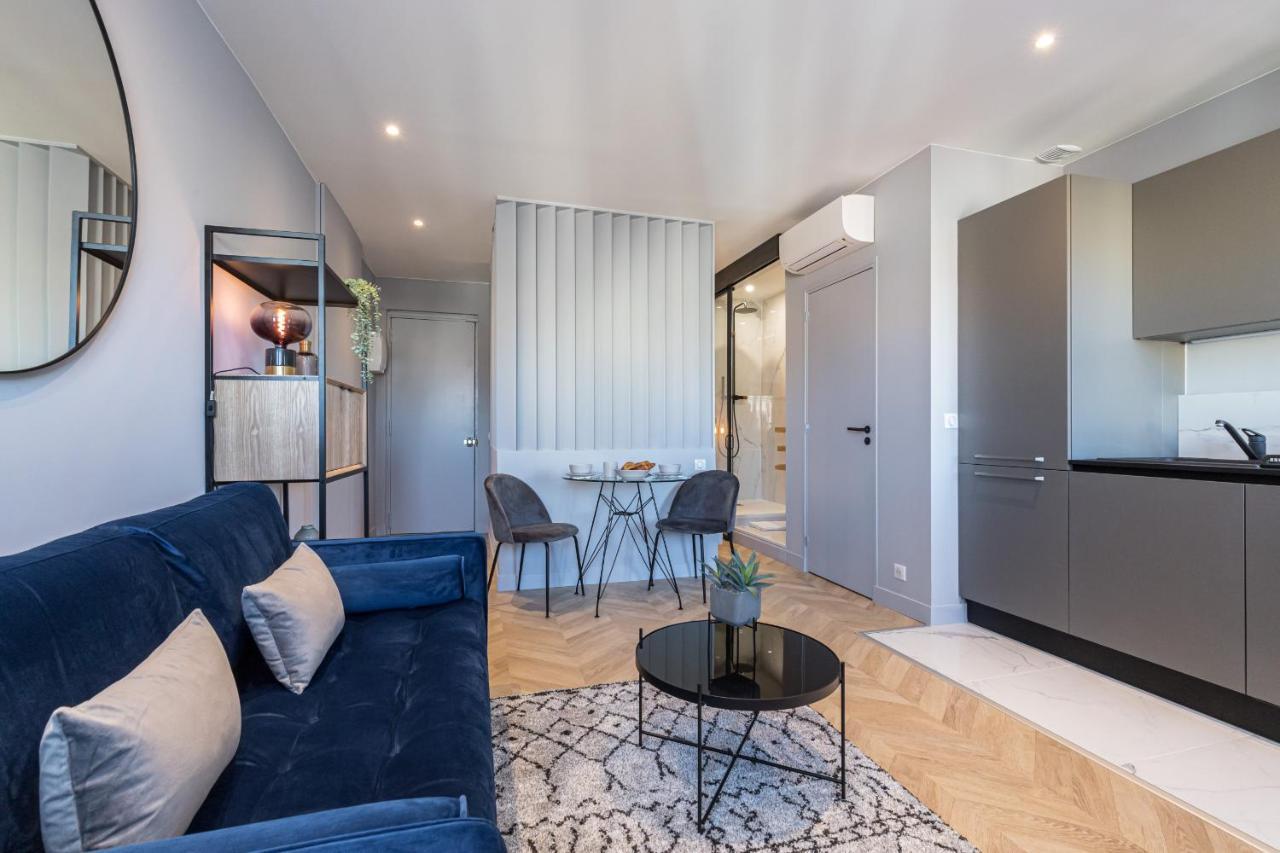 1 Su Ede - Dernier Etage Ascenseur - 1 Min Plage Et Zone Pietonne Nice Ngoại thất bức ảnh