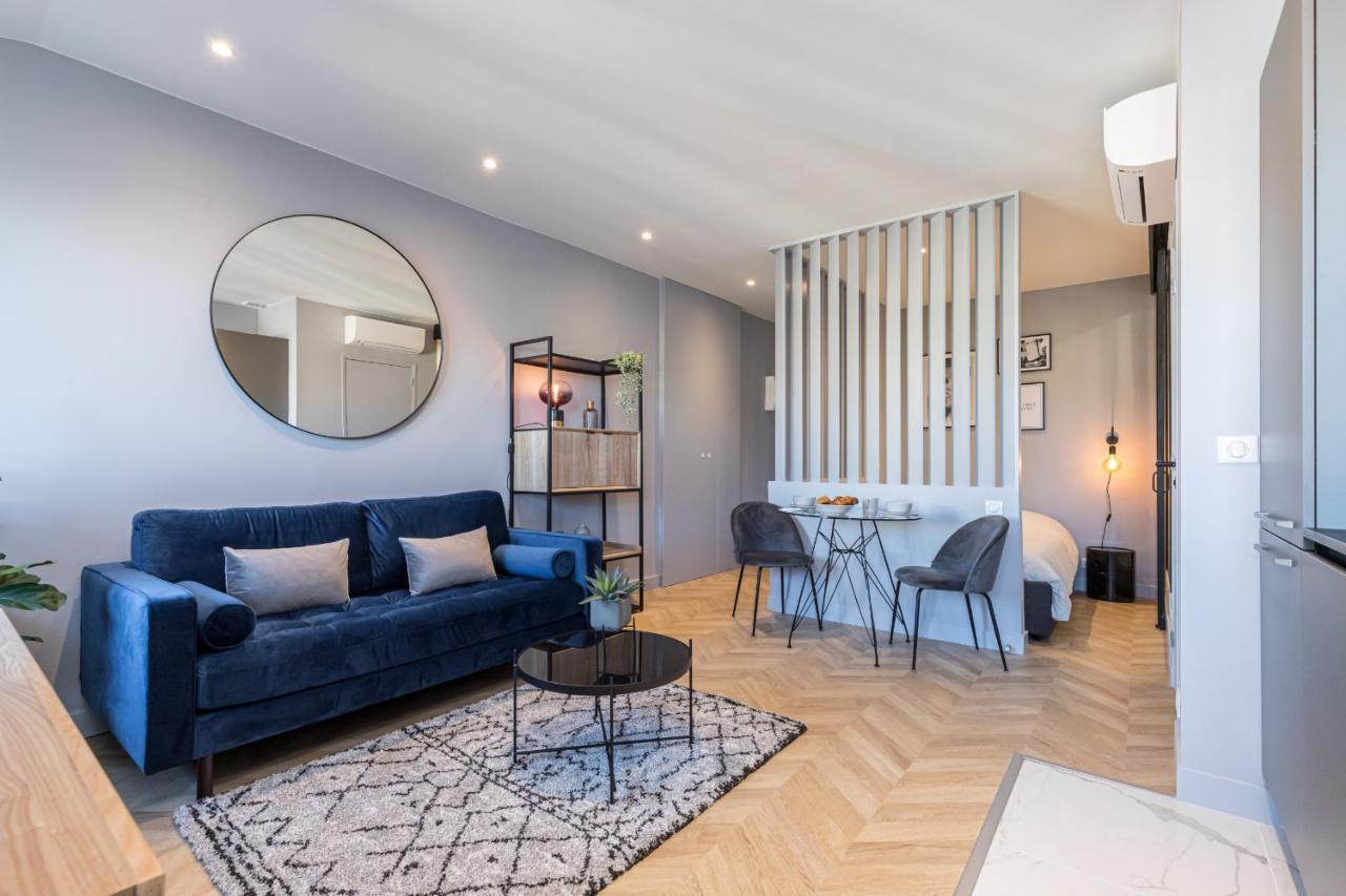 1 Su Ede - Dernier Etage Ascenseur - 1 Min Plage Et Zone Pietonne Nice Ngoại thất bức ảnh